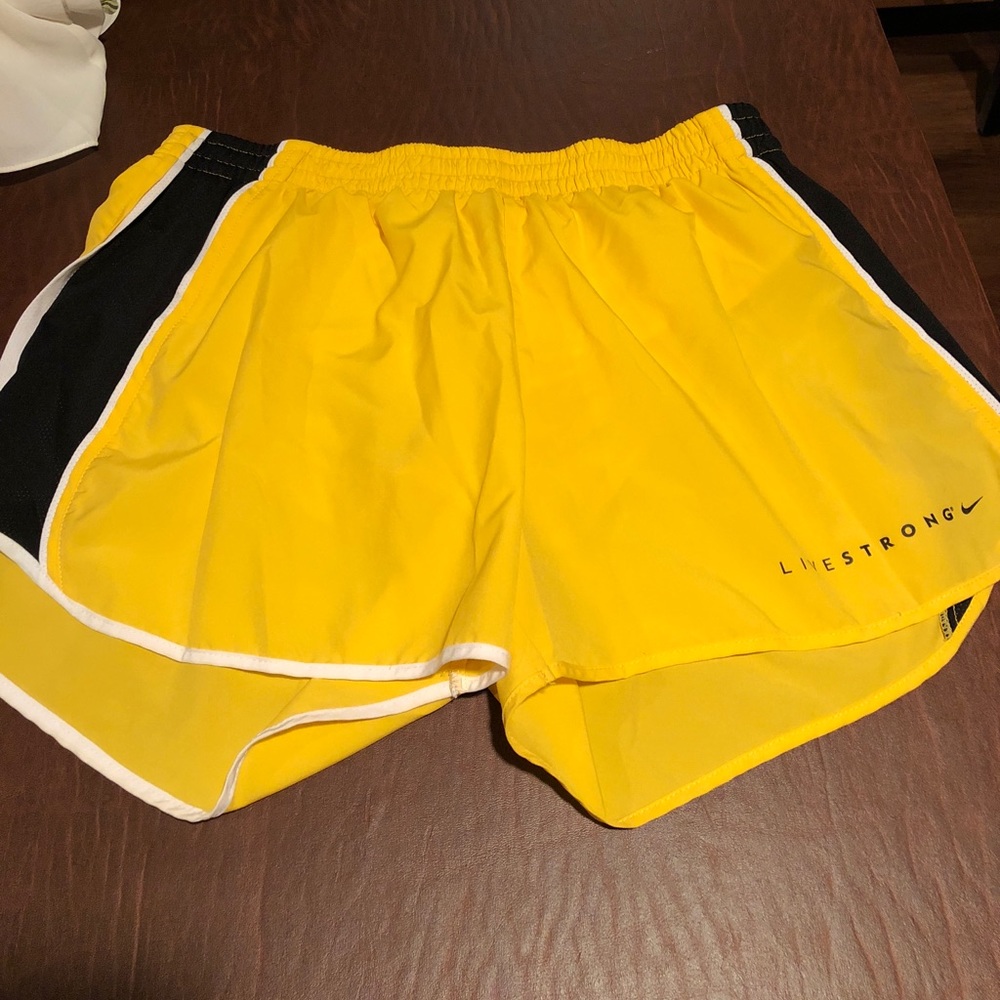 Nike livestrong running shorts